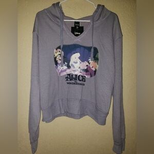 Disney Purple Graphic Sweatshirt